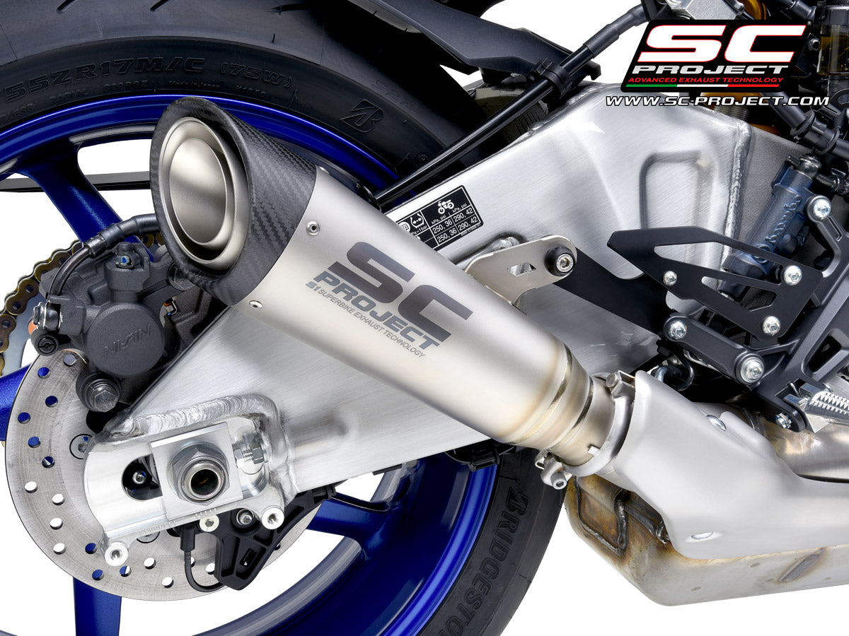 Picture of S1 titanium exhaust