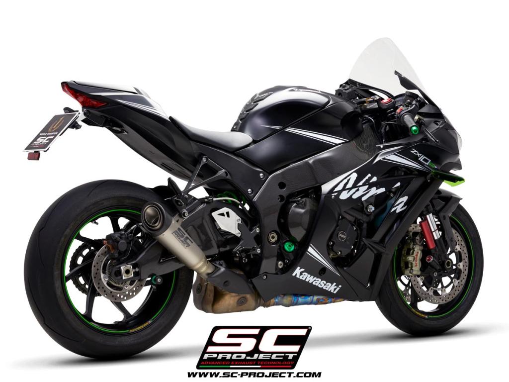 Picture of S1 titanium exhaust