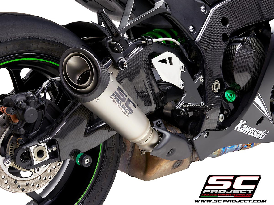 Picture of S1 titanium exhaust