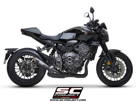 Picture of S1 titanium exhaust, matt black
