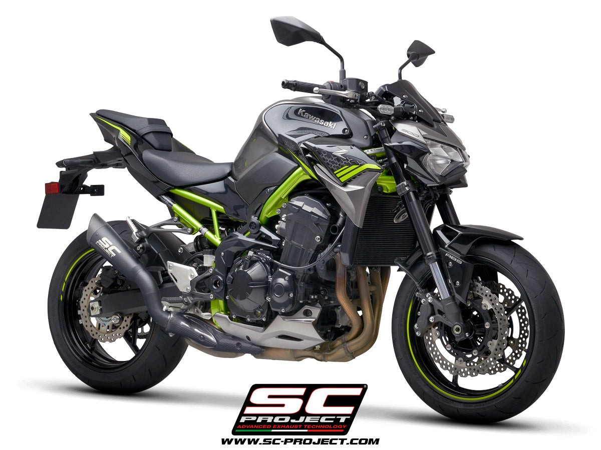 Picture of S1 titanium exhaust, matt black