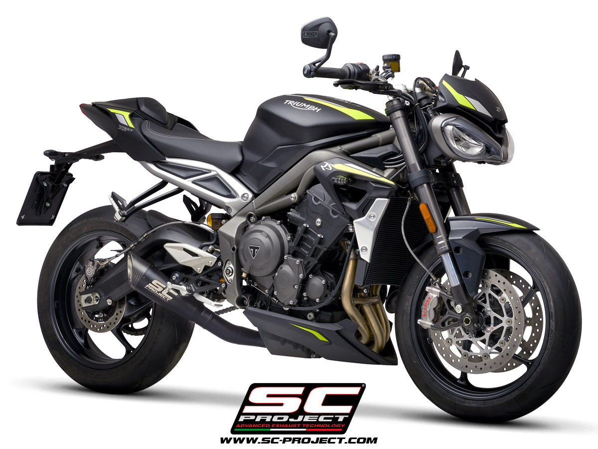 Picture of S1 titanium exhaust, matt black