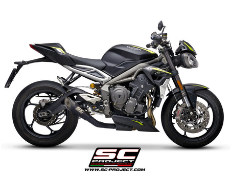 Picture of S1 titanium exhaust, matt black