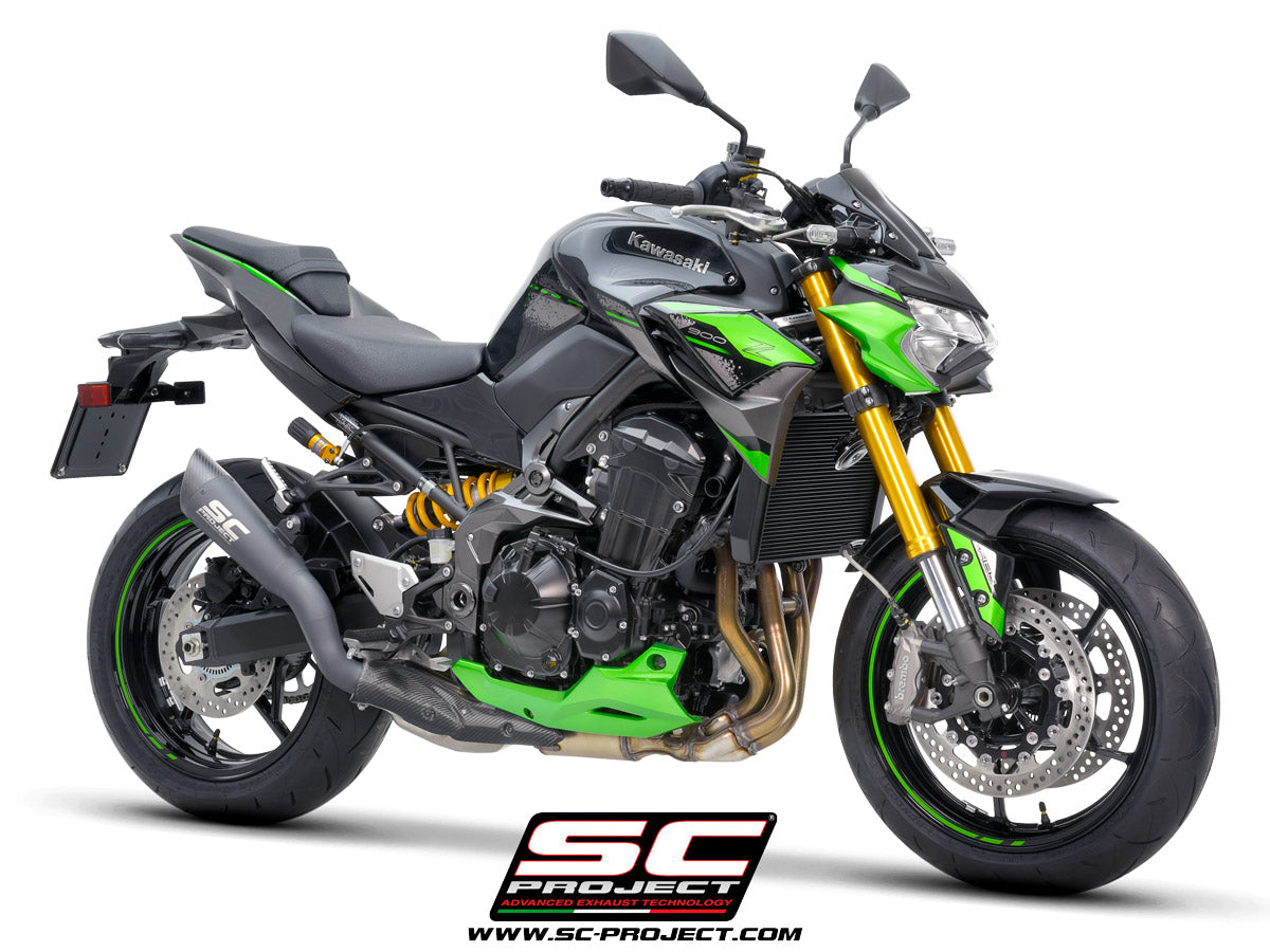 Picture of S1 titanium exhaust, matt black