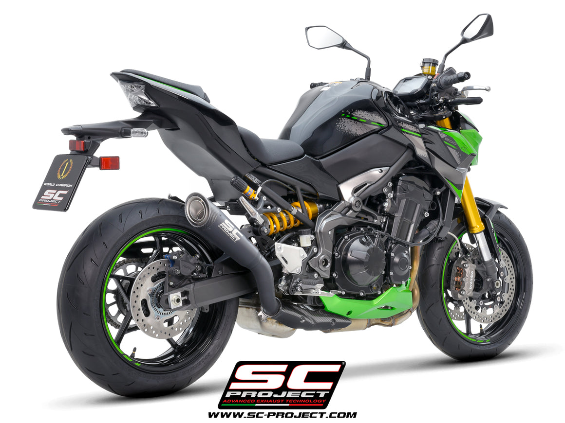 Picture of S1 titanium exhaust, matt black