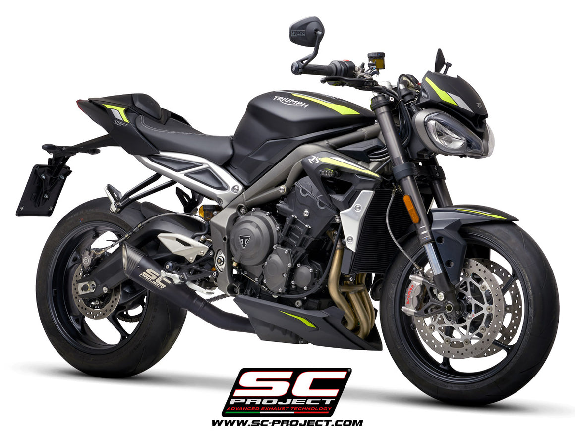 Picture of S1 titanium exhaust, matt black