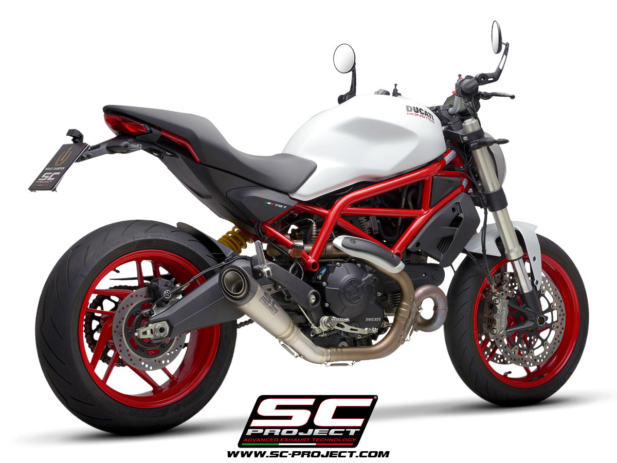 Picture of S1 titanium exhaust