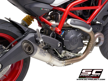 Picture of S1 titanium exhaust