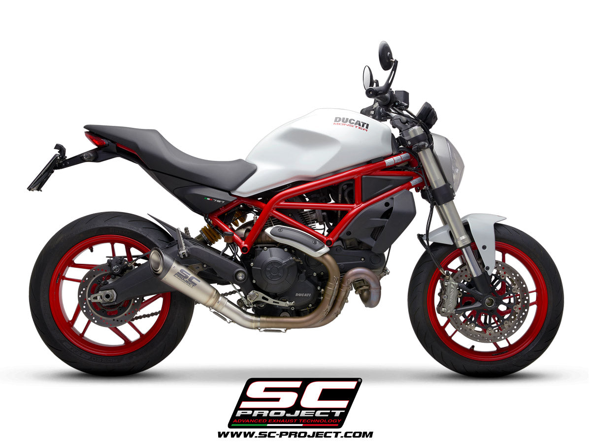 Picture of S1 titanium exhaust
