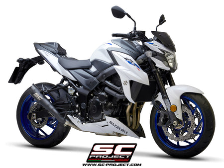 Picture of S1 titanium exhaust, matt black