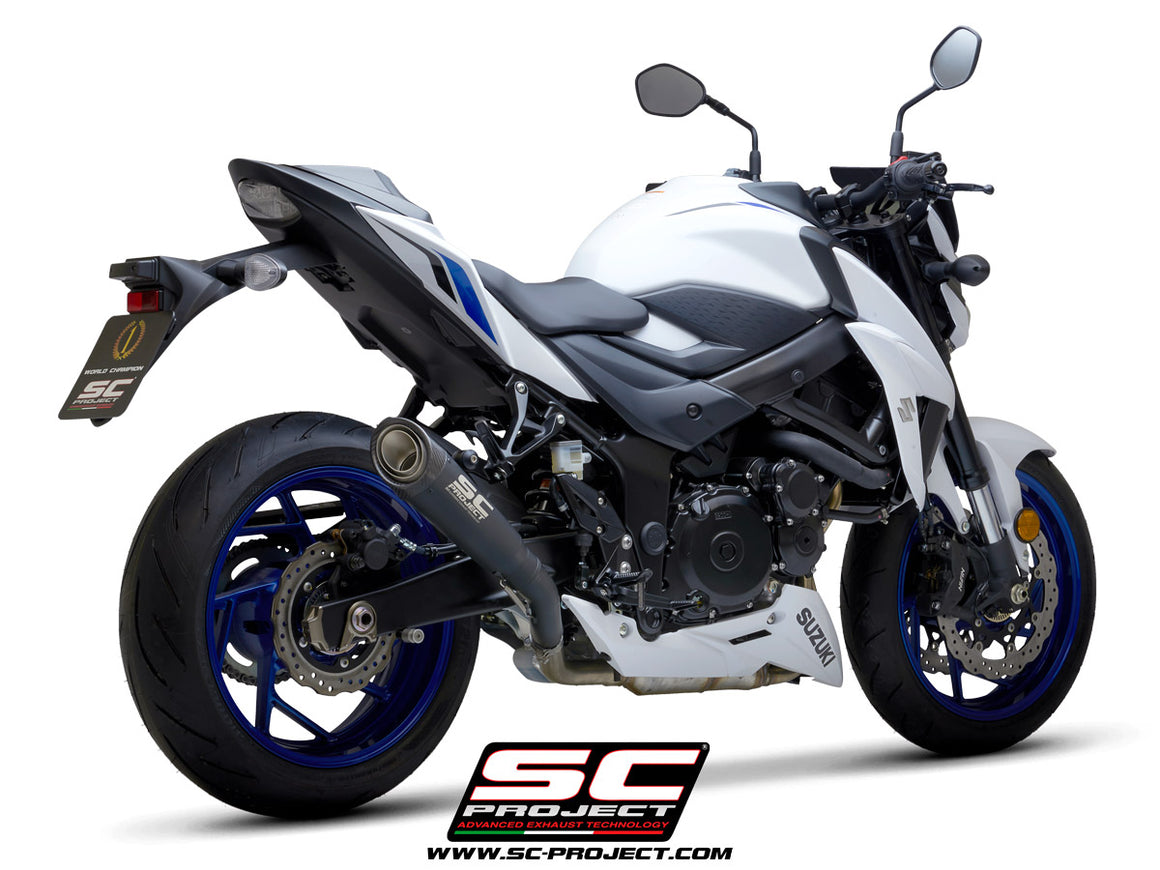 Picture of S1 titanium exhaust, matt black