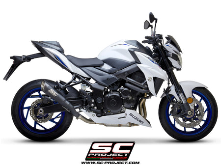 Picture of S1 titanium exhaust, matt black