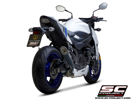 Picture of S1 titanium exhaust, matt black