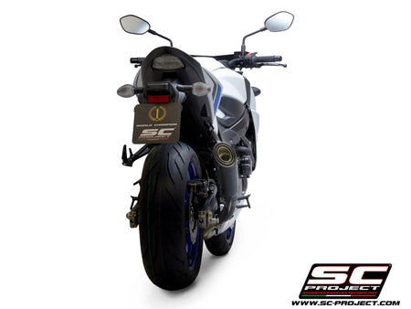 Picture of S1 titanium exhaust, matt black