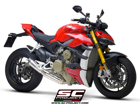 Picture of 2-1 Half-system titanium, with S1 titanium exhaust