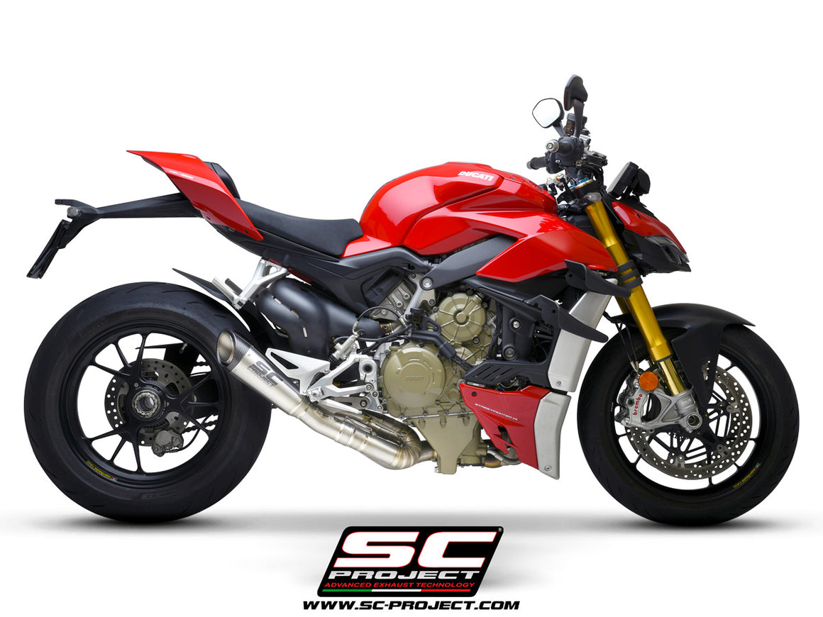 Picture of 2-1 Half-system titanium, with S1 titanium exhaust