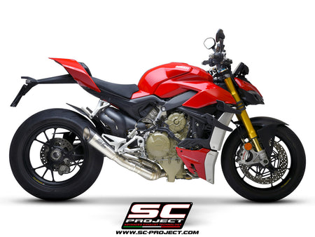 Picture of 2-1 Half-system titanium, with S1 titanium exhaust