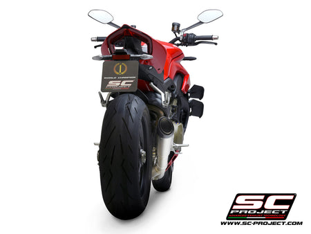 Picture of 2-1 Half-system titanium, with S1 titanium exhaust