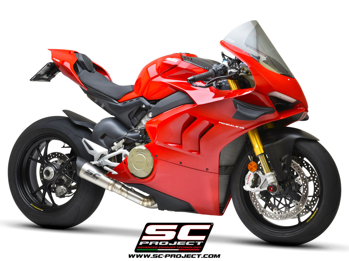 Picture of 2-1 Half-system titanium, with S1 titanium exhaust