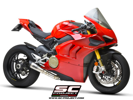 Picture of 2-1 Half-system titanium, with S1 titanium exhaust