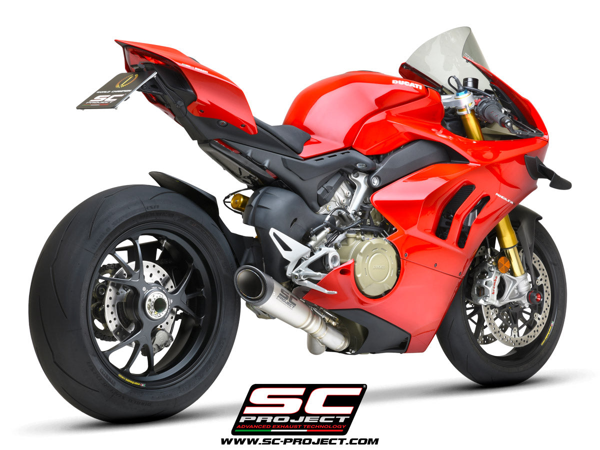 Picture of 2-1 Half-system titanium, with S1 titanium exhaust
