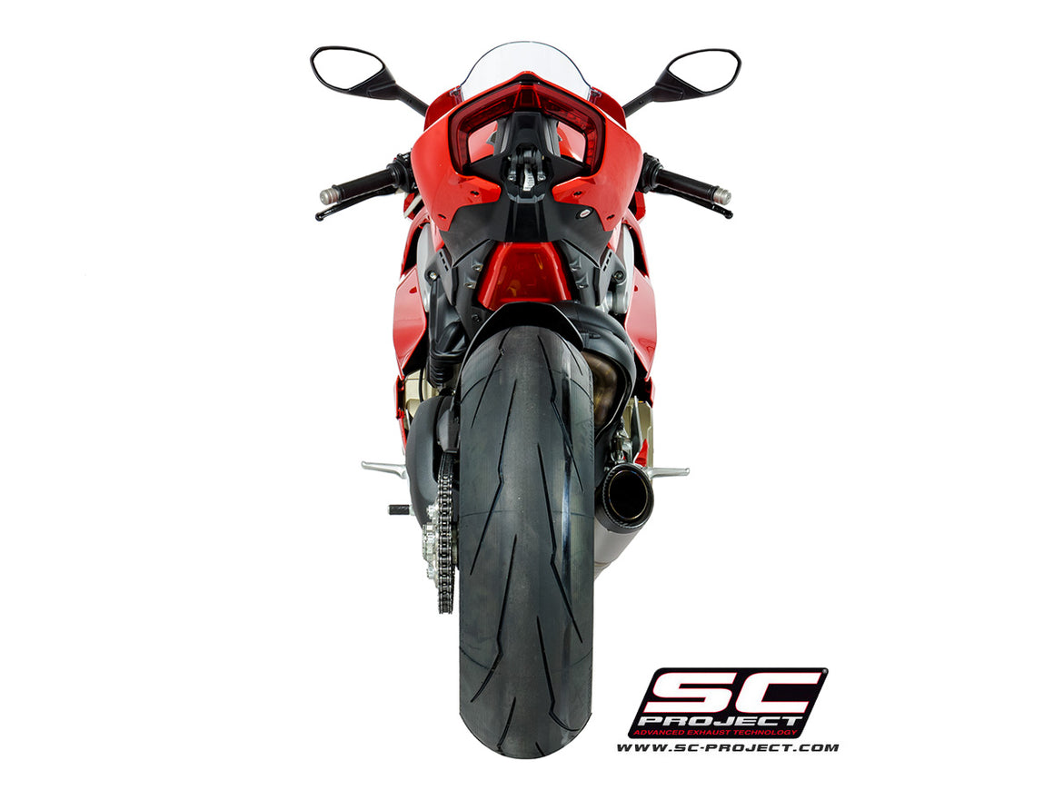 Picture of 2-1 Half-system titanium, with S1 titanium exhaust