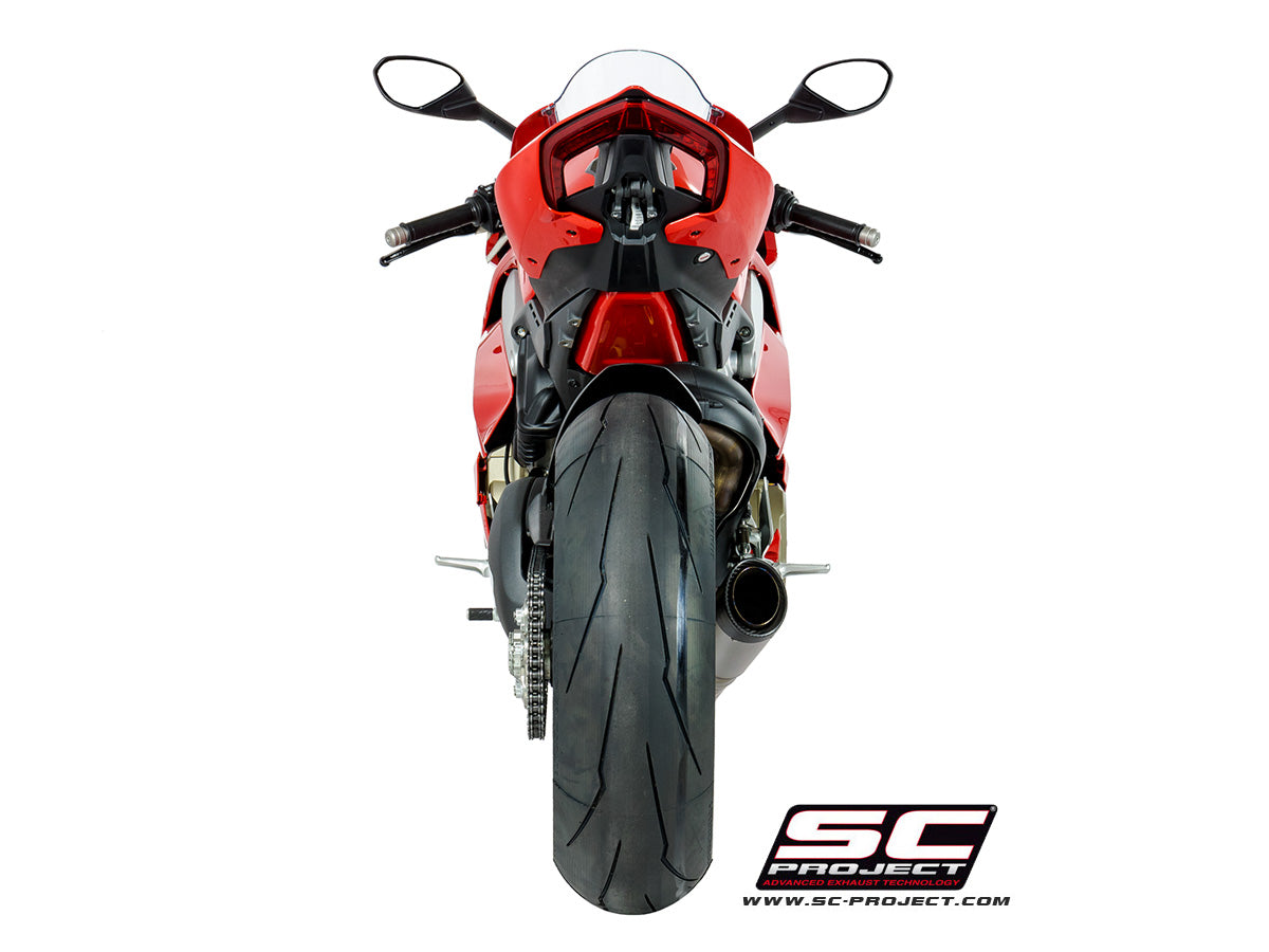 Picture of 2-1 Half-system titanium, with S1 titanium exhaust