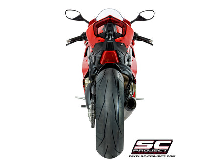 Picture of 2-1 Half-system titanium, with S1 titanium exhaust