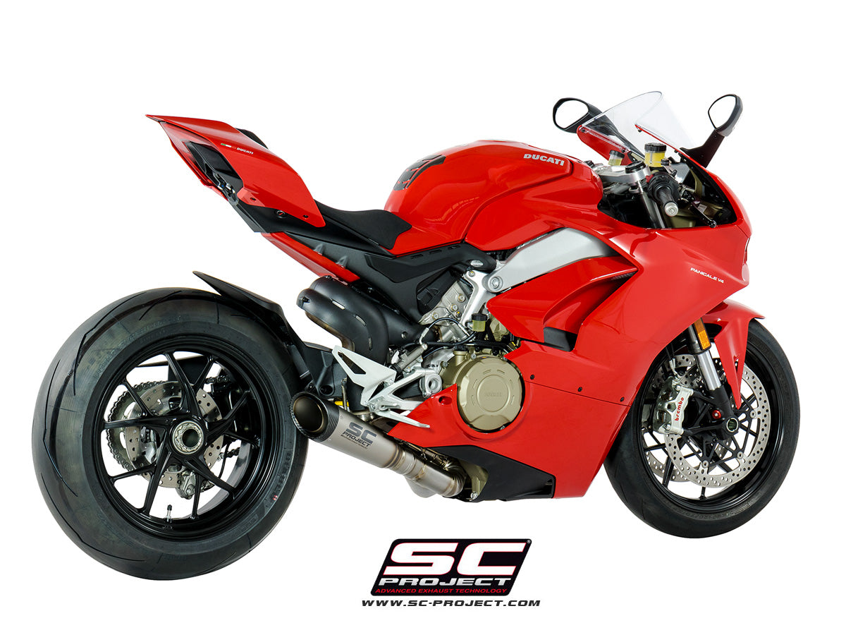 Picture of 2-1 Half-system titanium, with S1 titanium exhaust