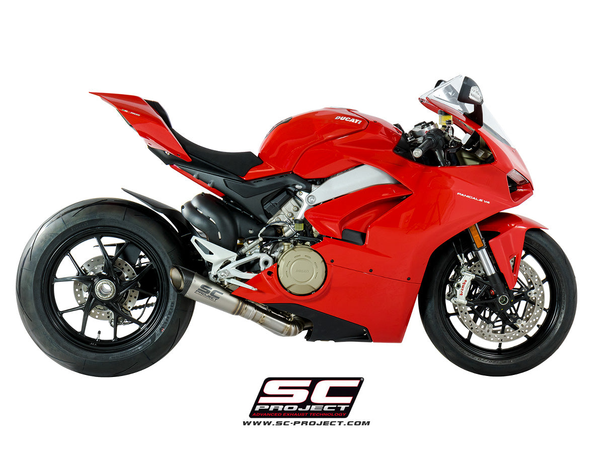 Picture of 2-1 Half-system titanium, with S1 titanium exhaust
