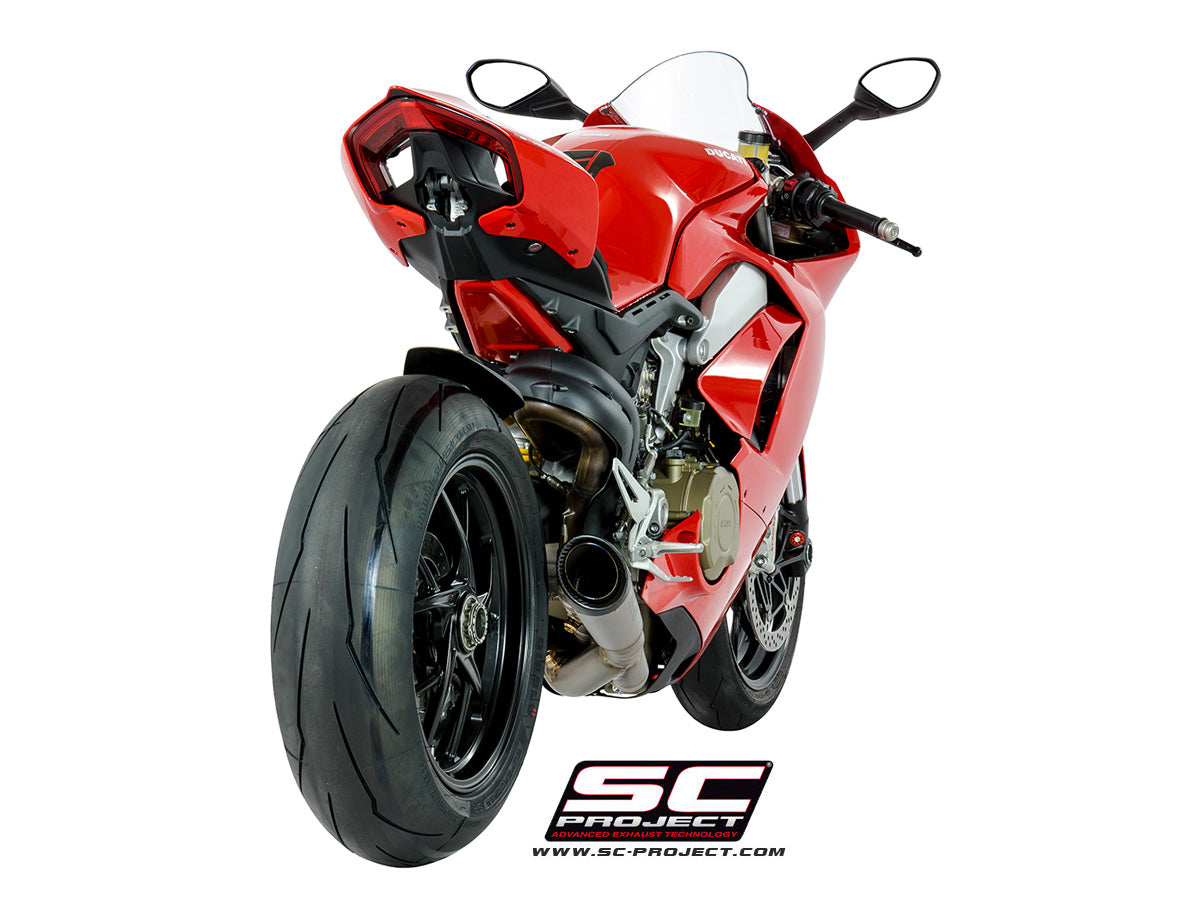Picture of 2-1 Half-system titanium, with S1 titanium exhaust