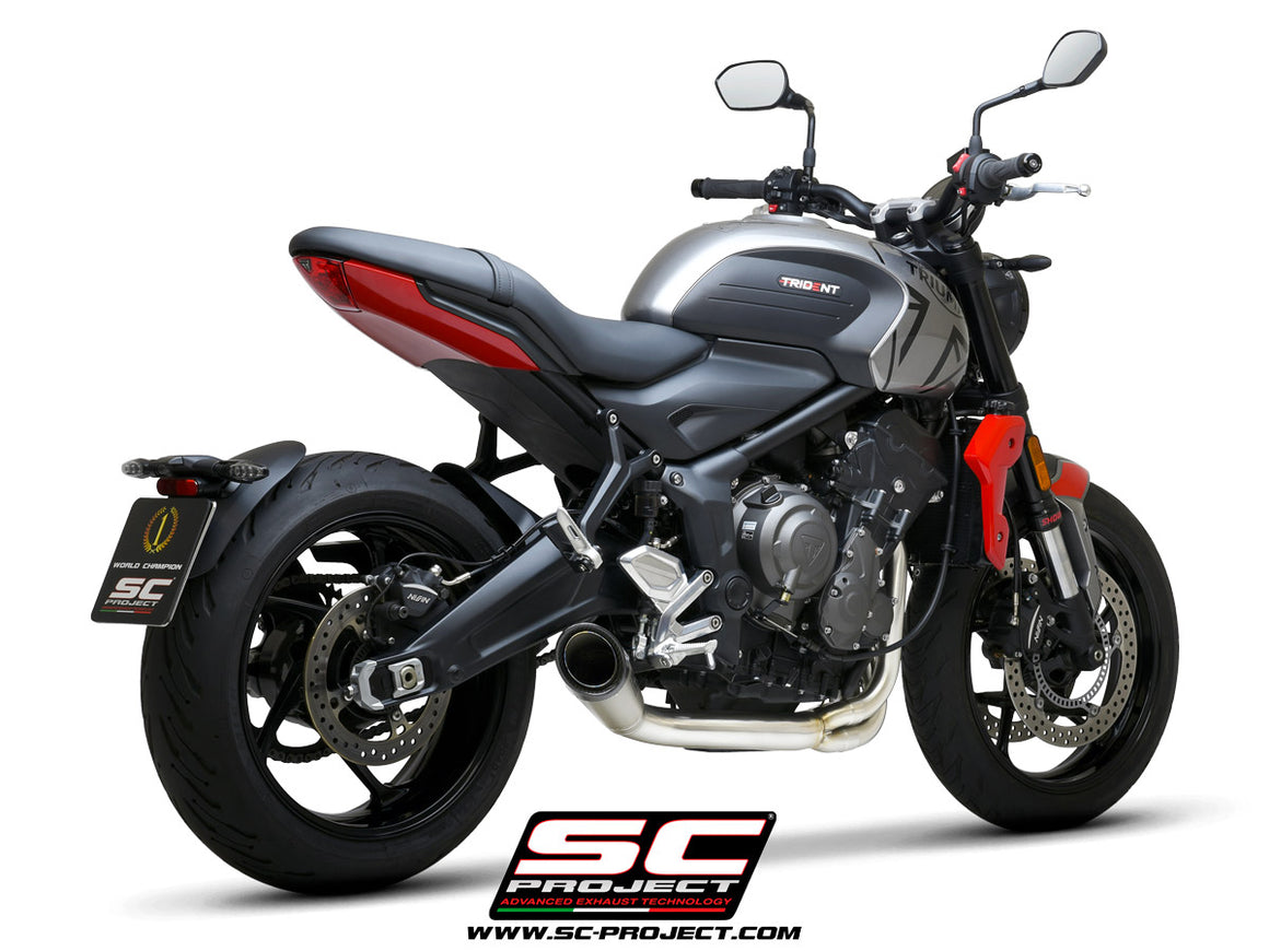 Picture of 3-1 Stainless steel full exhaust system, with S1 titanium exhaust