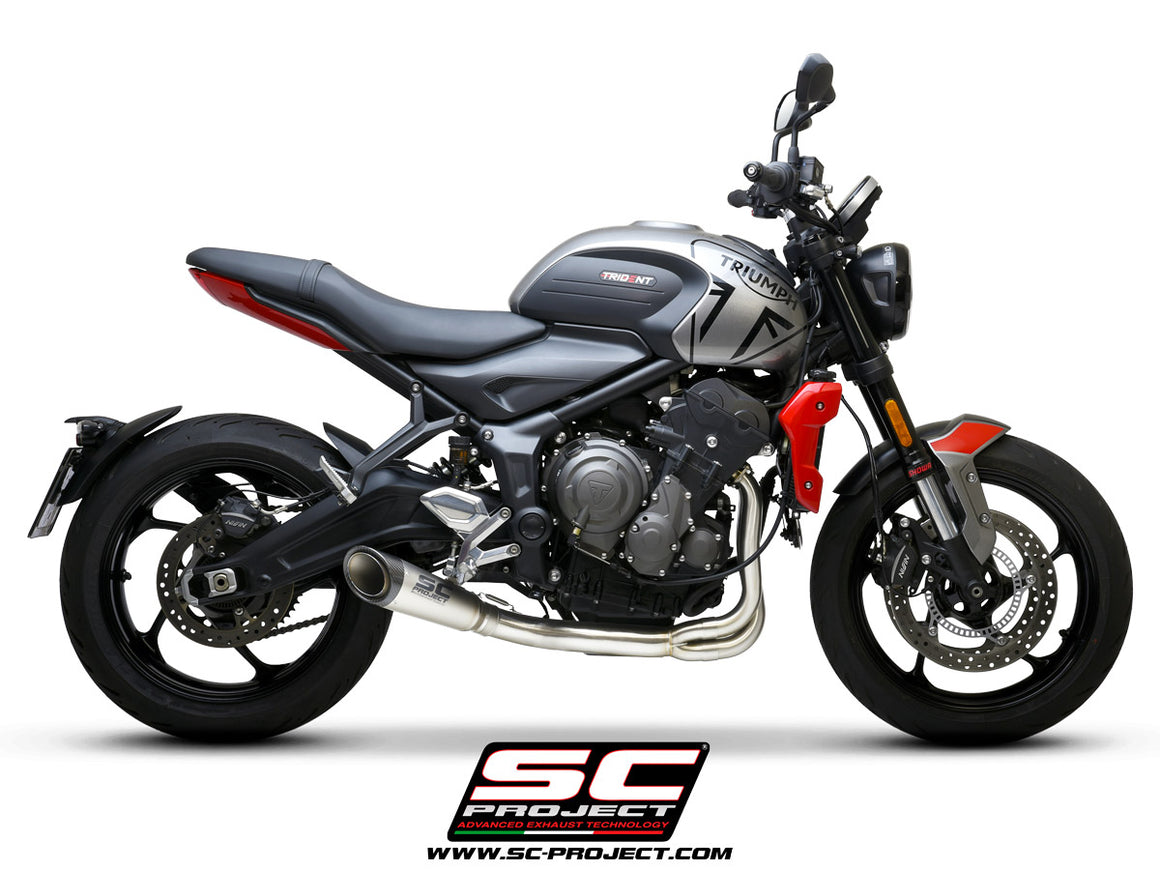 Picture of 3-1 Stainless steel full exhaust system, with S1 titanium exhaust