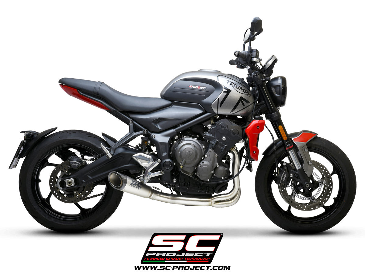 Picture of 3-1 Stainless steel full exhaust system, with S1 titanium exhaust