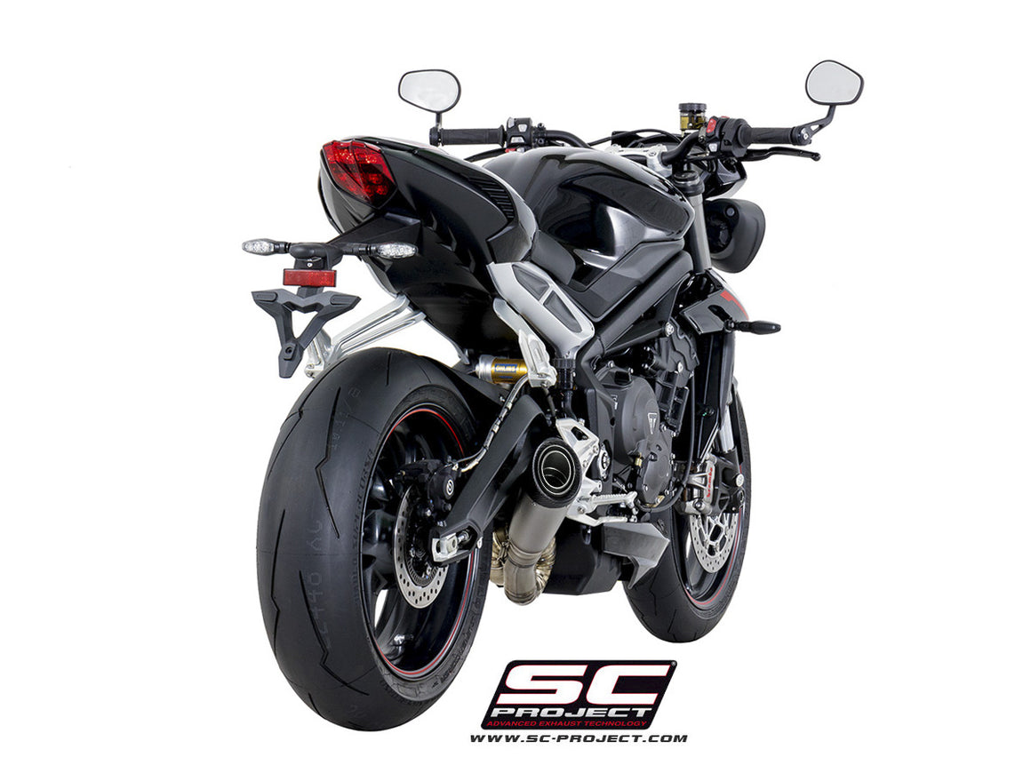 Picture of S1 titanium exhaust, with welded sector link pipe