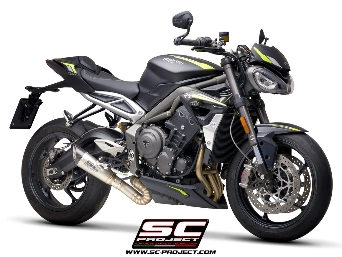 Picture of S1 titanium exhaust, with welded sector link pipe