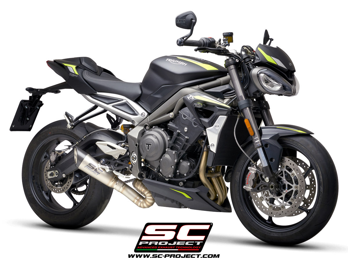 Picture of S1 titanium exhaust, with welded sector link pipe