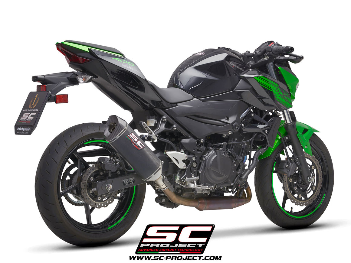 Picture of SC1-M carbon fibre exhaust
