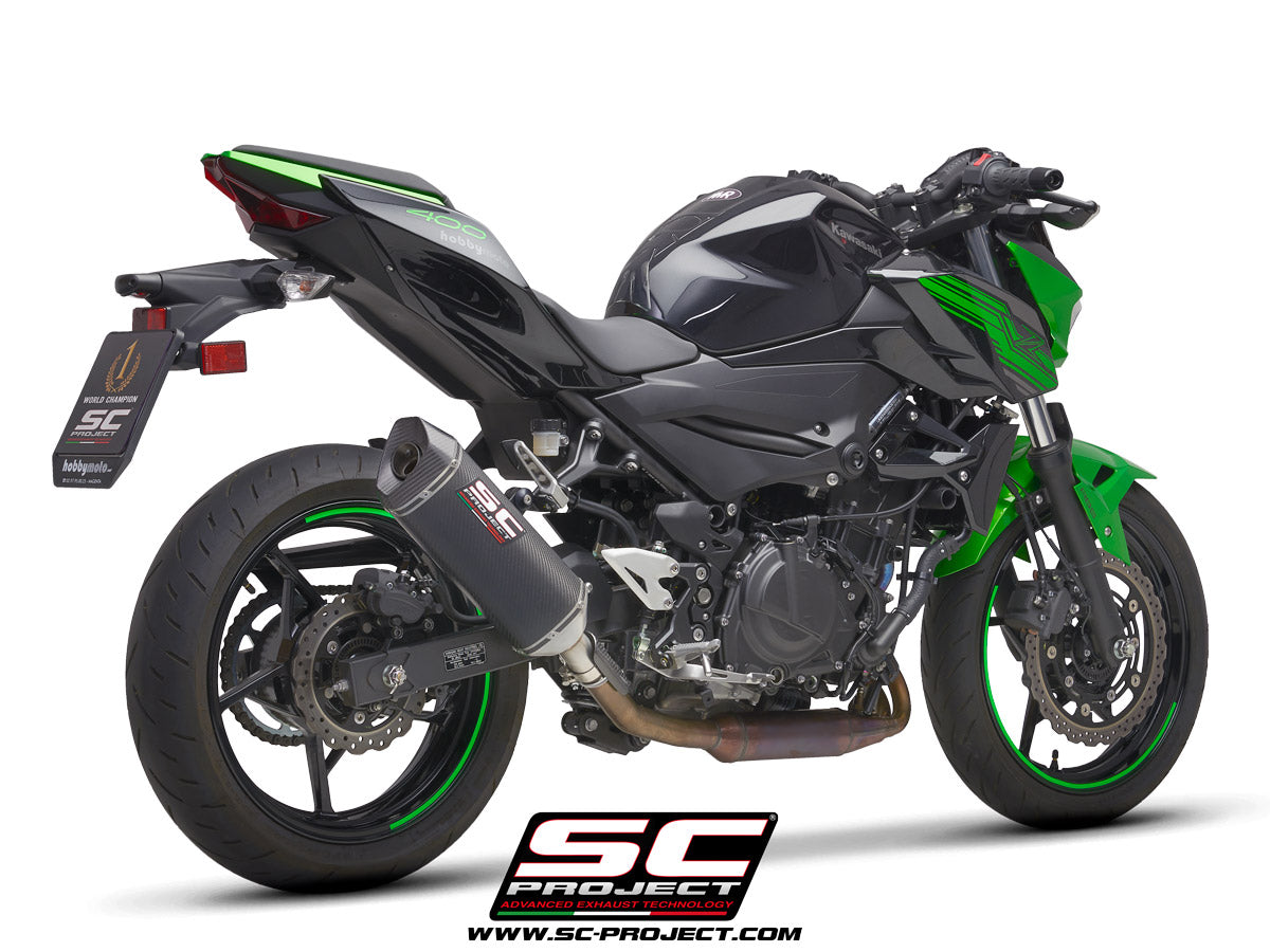 Picture of SC1-M carbon fibre exhaust