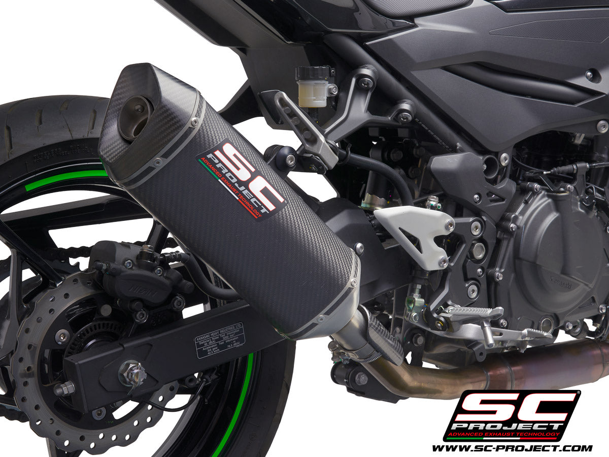 Picture of SC1-M carbon fibre exhaust