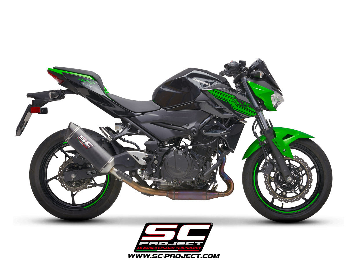 Picture of SC1-M carbon fibre exhaust