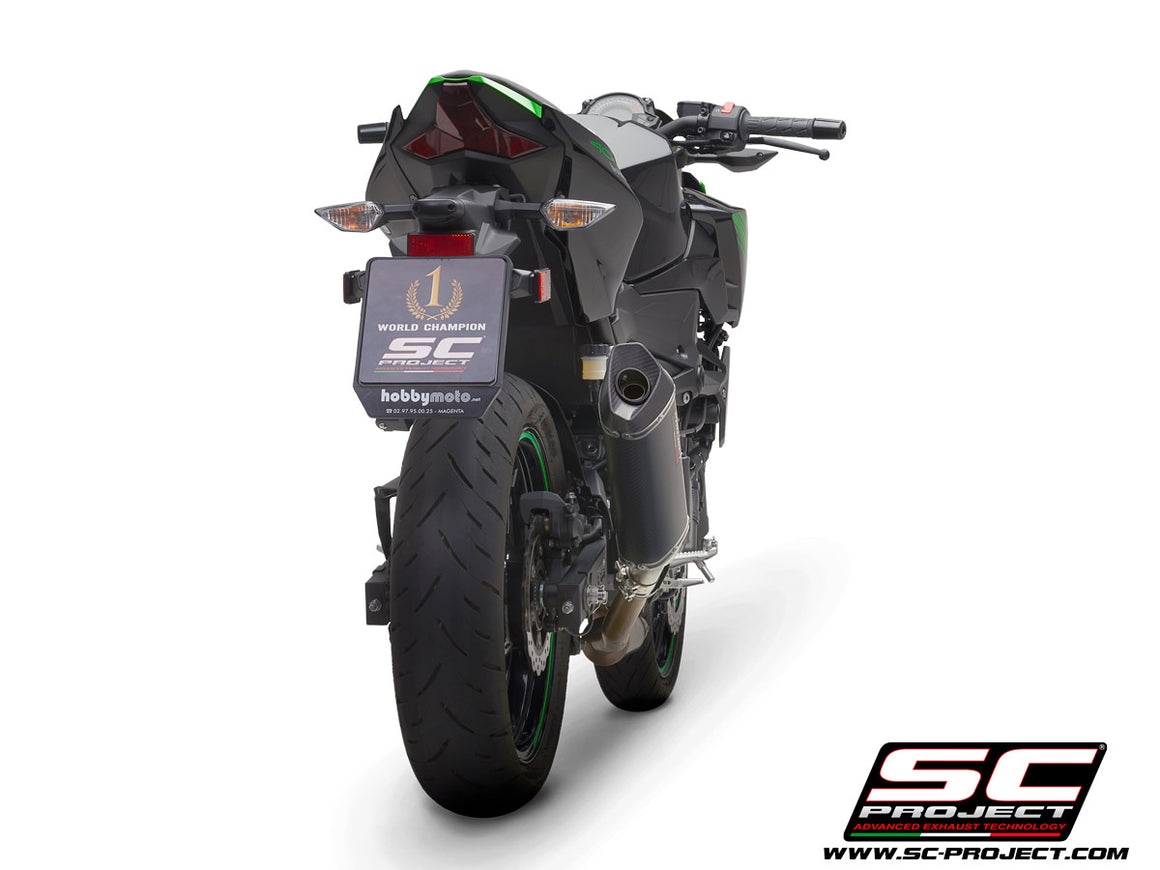 Picture of SC1-M carbon fibre exhaust