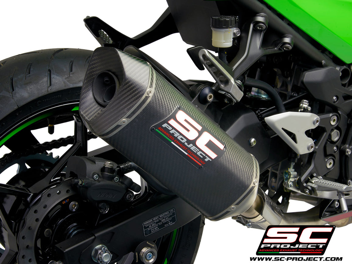 Picture of SC1-M carbon fibre exhaust