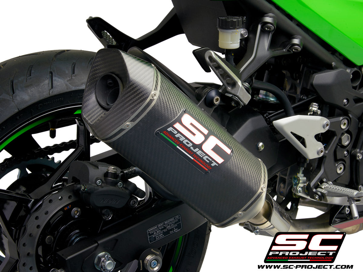 Picture of SC1-M carbon fibre exhaust