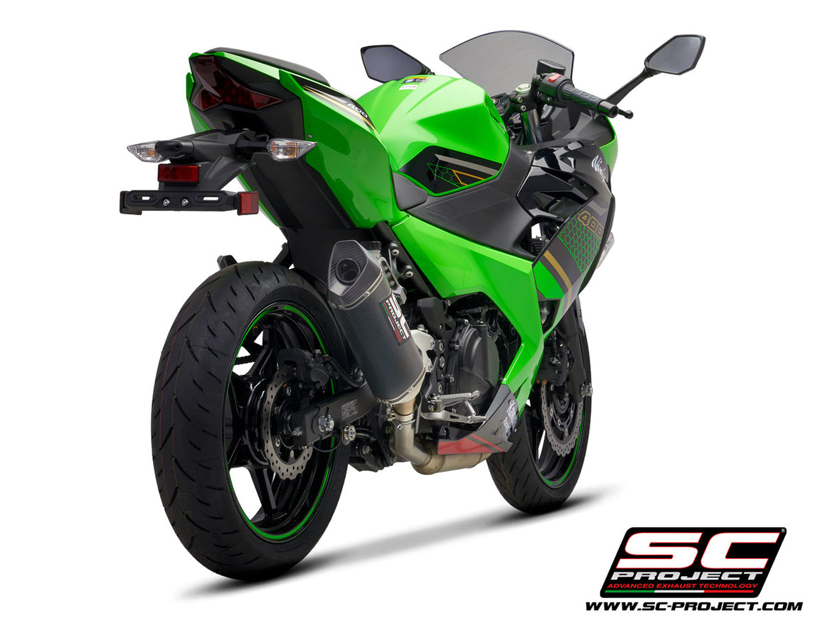 Picture of SC1-M carbon fibre exhaust