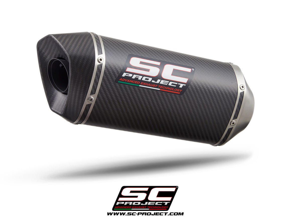 Picture of SC1-M carbon fibre exhaust