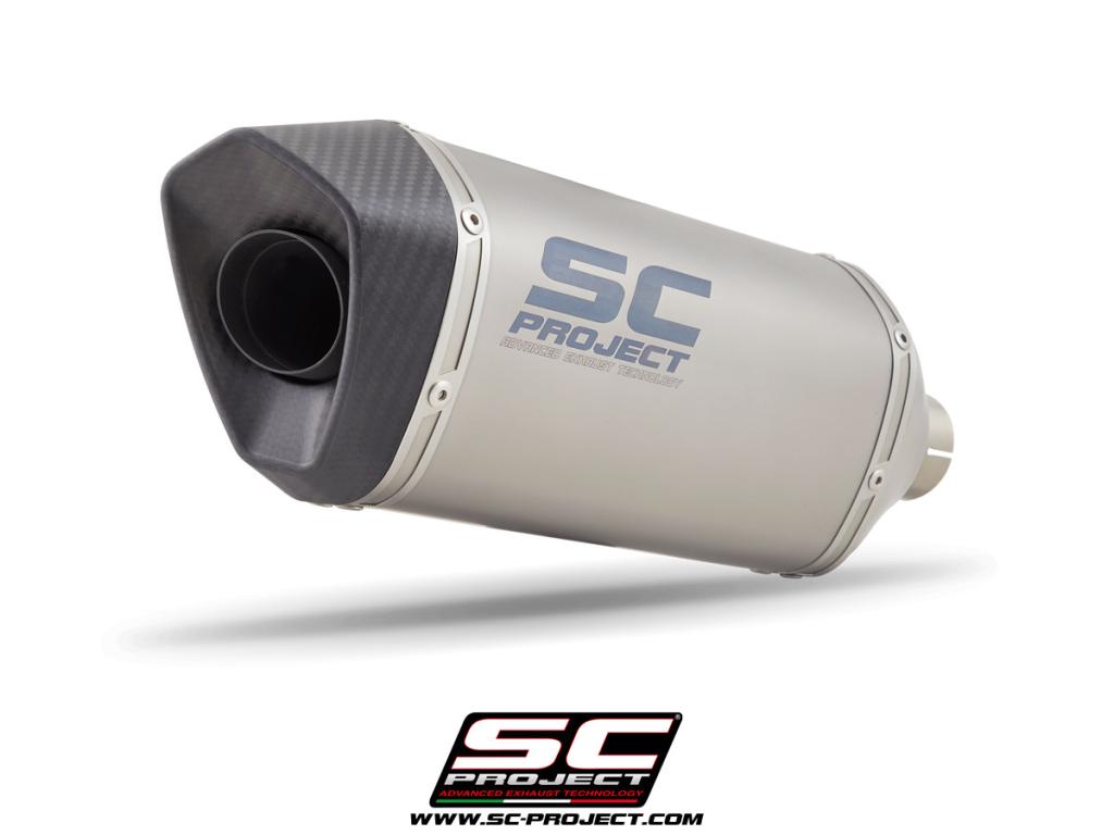 Picture of SC1-M titanium exhaust