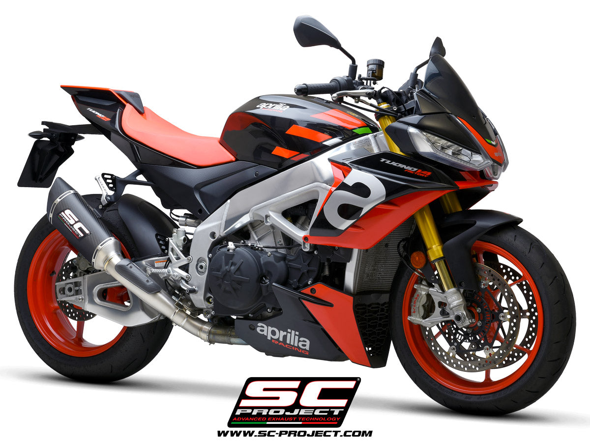 Picture of SC1-R carbon fibre exhaust (250 mm)