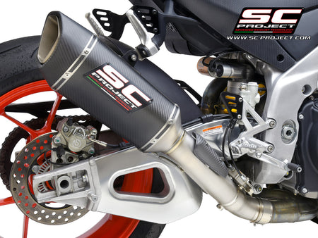 Picture of SC1-R carbon fibre exhaust (250 mm)