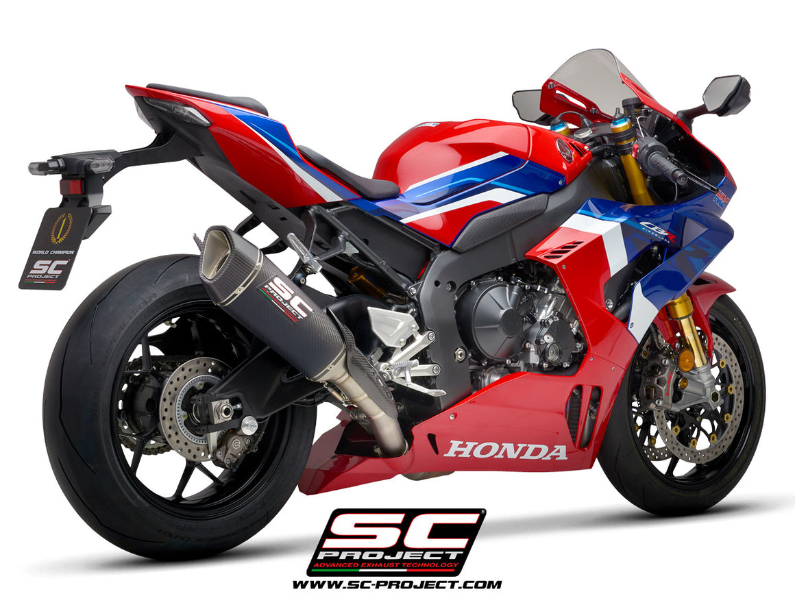 Picture of SC1-R carbon fibre exhaust